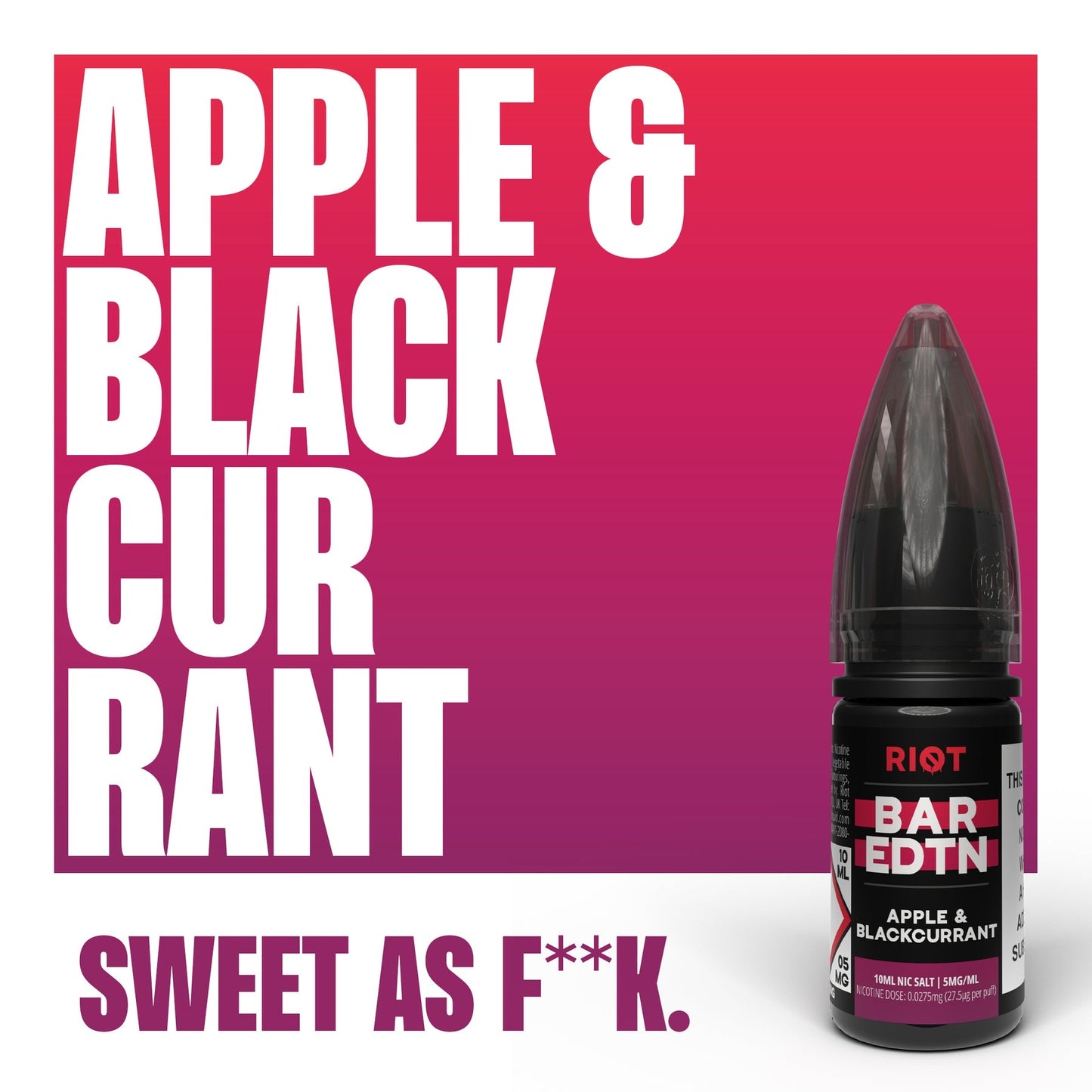Riot Squad - Bar Edtn Nic Salt 10ml