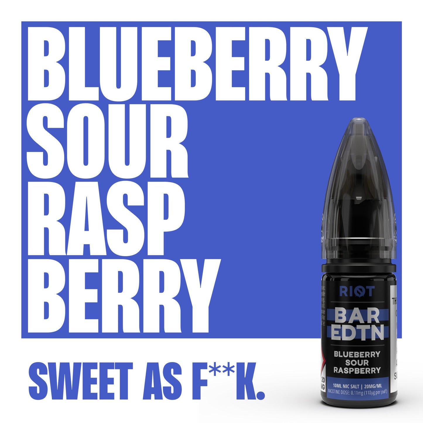 Riot Squad - Bar Edtn Nic Salt 10ml