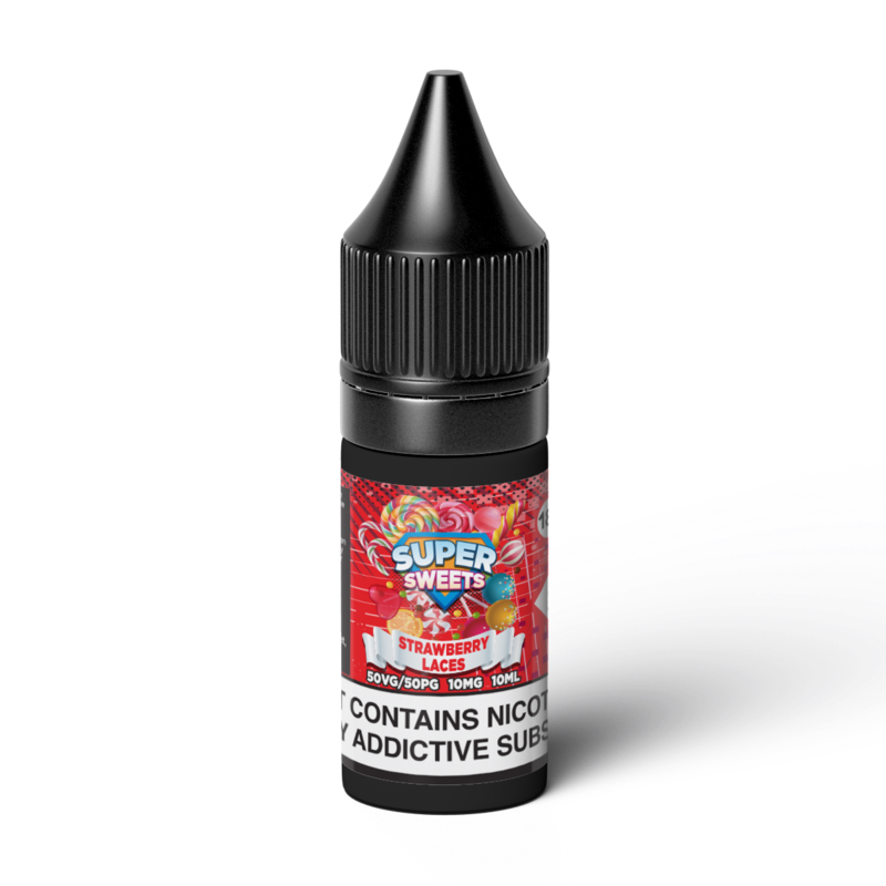 Super Sweets - Strawberry Laces Nicotine Salt 10ml