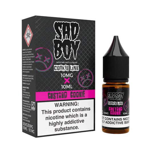 Custard Cookie By Sadboy 10ml Nic Salt