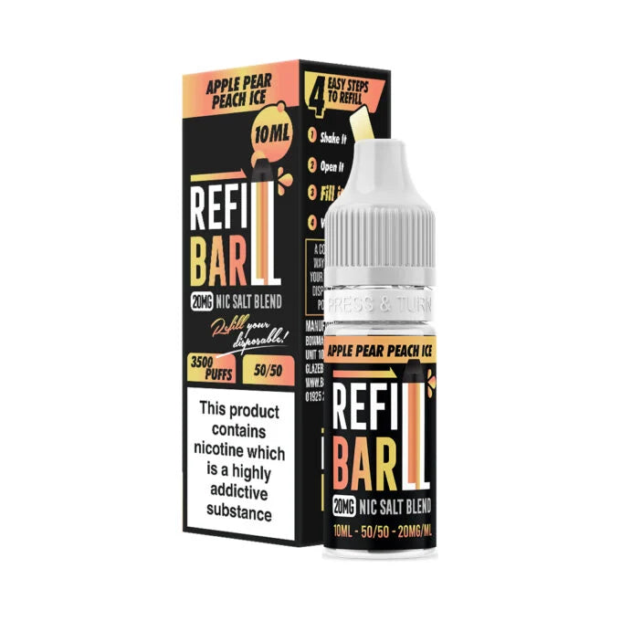 Refill Bar Nic Salts 10ml