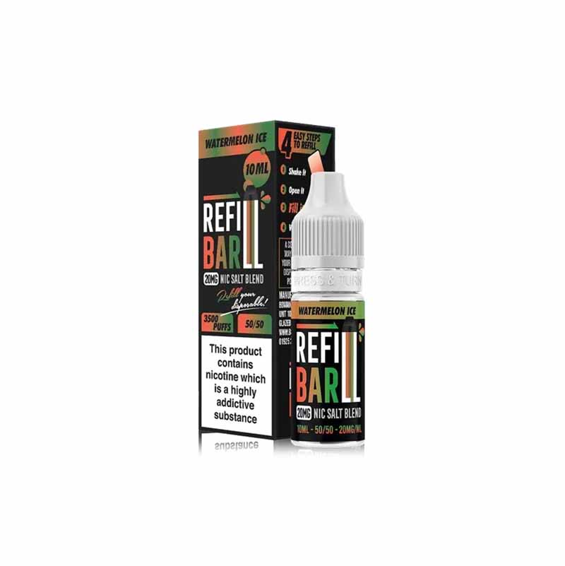 Refill Bar Nic Salts 10ml