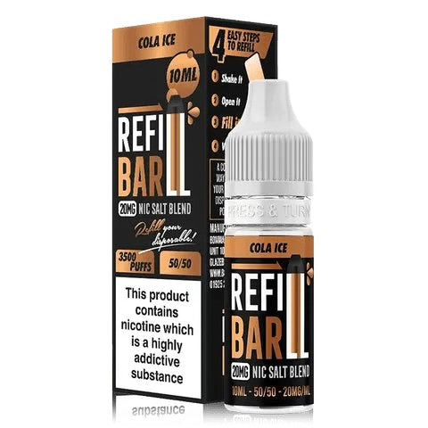 Refill Bar Nic Salts 10ml