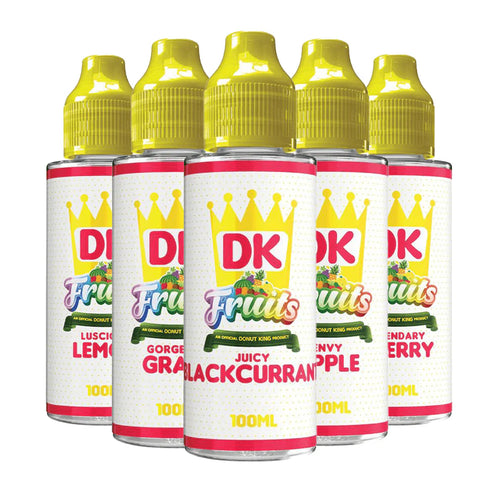 Donut King Fruits 100ml Shortfills