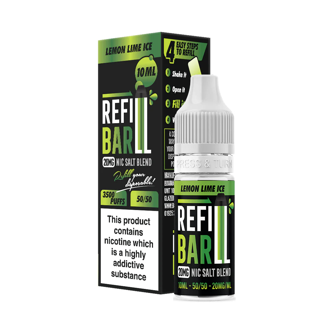 Refill Bar Nic Salts 10ml