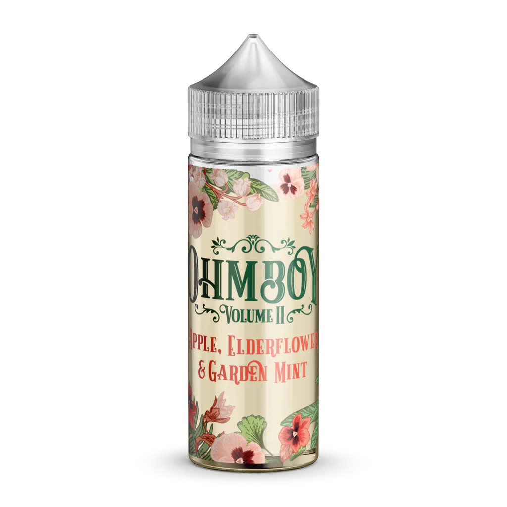 Ohm Boy - Apple Elderflower Garden Mint 100ml