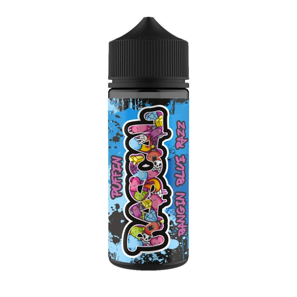 Frumist Puffin Rascal - Bangin Blue Razz 100ml Shortfill