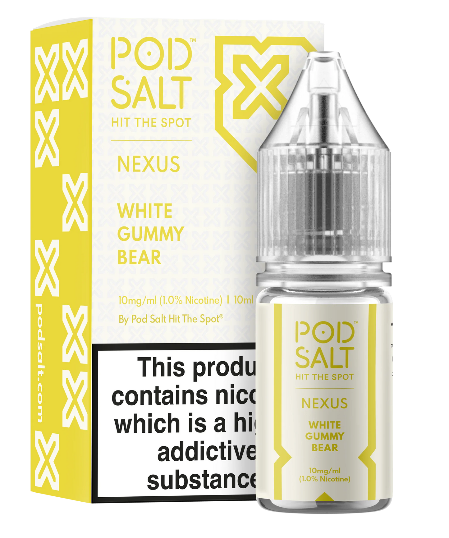 Pod Salt Nexus - White Gummy Bear Nicotine Salts 10ml