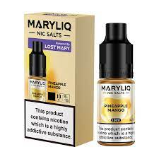 Maryliq by Lost Mary -  Pineapple Mango Nicotine Salts 10ml