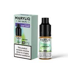 Maryliq by Lost Mary -  Lime Rum Nicotine Salts 10ml