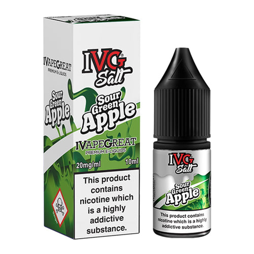 IVG Sour Green Apple Nic Salt 10ml