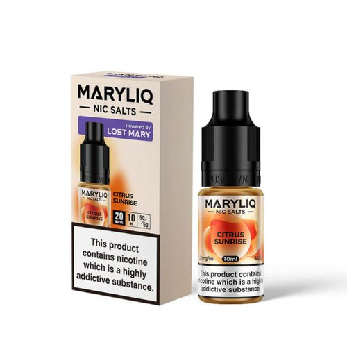Maryliq by Lost Mary -  Citrus Sunrise Nicotine Salts 10ml