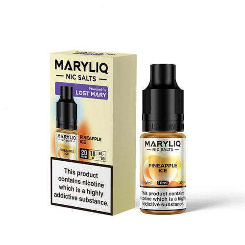 Maryliq by Lost Mary -  Pineapple Ice Nicotine Salts 10ml