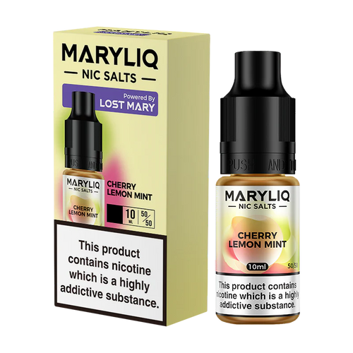 Maryliq by Lost Mary -  Cherry Lemon Mint Nicotine Salts 10ml