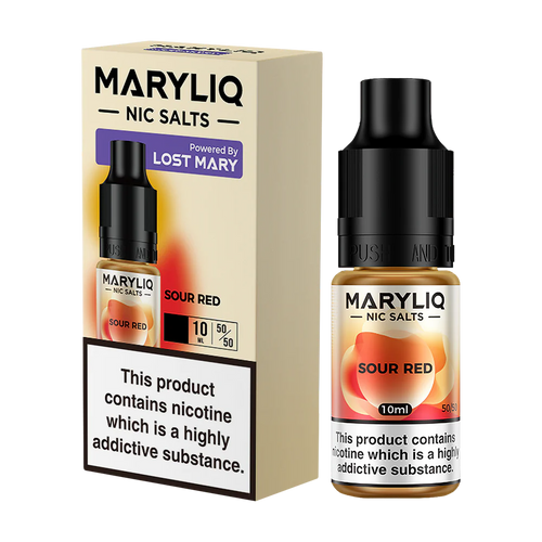 Maryliq by Lost Mary -  Sour Red Nicotine Salts 10ml