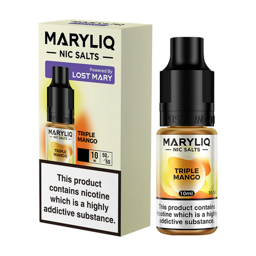 Maryliq by Lost Mary -  Triple Mango Nicotine Salts 10ml