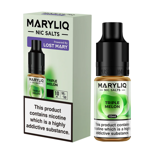 Maryliq by Lost Mary -  Triple Melon Nicotine Salts 10ml