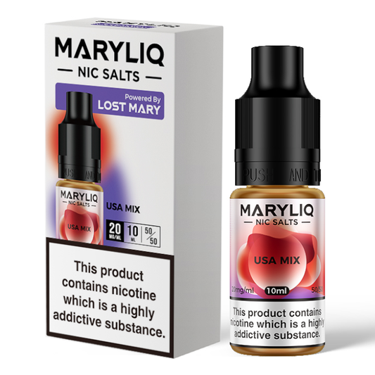 Maryliq by Lost Mary -  USA Mix Nicotine Salts 10ml