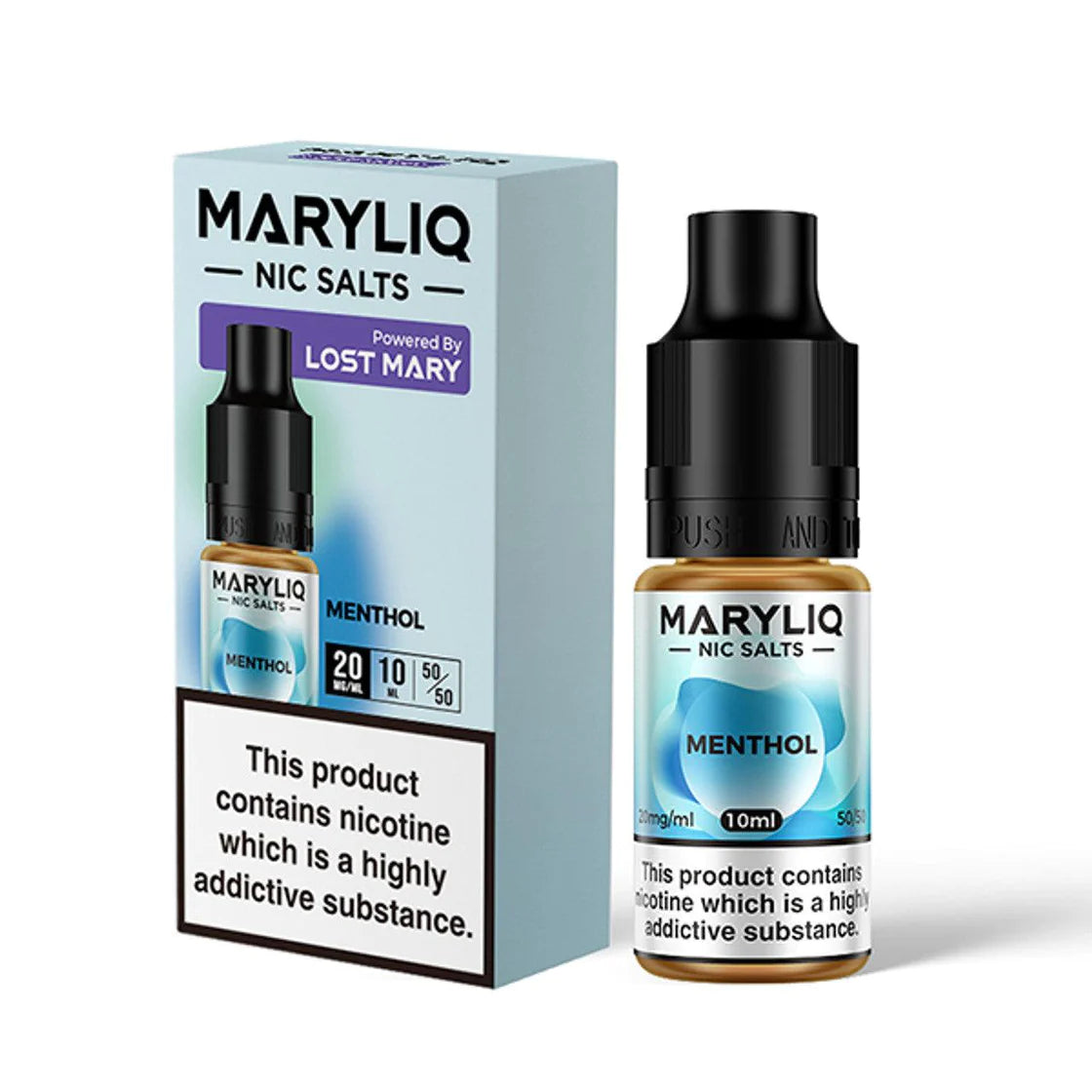 Maryliq by Lost Mary -  Menthol Nicotine Salts 10ml