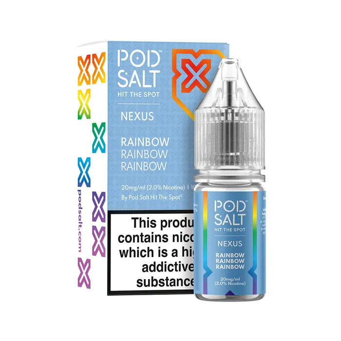 Pod Salt Nexus - Rainbow Nicotine Salts 10ml