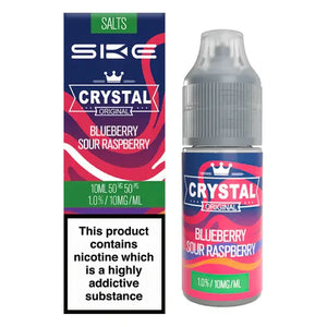 Crystal Slats By SKE - Blueberry Sour Raspberry Nicotine Salts 10ml