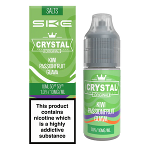Crystal Slats By SKE - Kiwi Passionfruit Guava Nicotine Salts 10ml