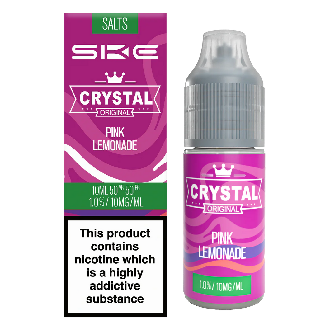 Crystal Slats By SKE - Pink Lemonade Nicotine Salts 10ml