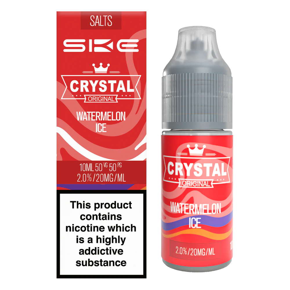 Crystal Slats By SKE - Watermelon Ice Nicotine Salts 10ml
