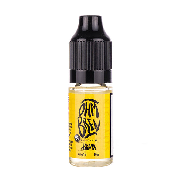 Ohm Brew 50/50 Banana Candy Ice Nic Salt 10ml