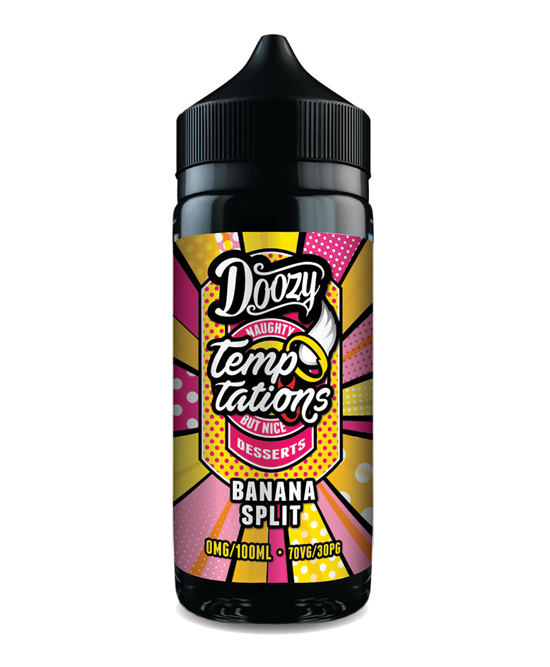 Doozy Temptations - Banana Split 100ml Shortfill