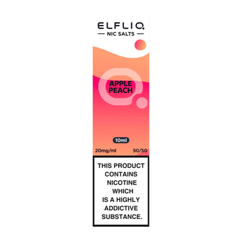 Elfliq By Elfbar - Apple Peach Nicotine Salts 10ml