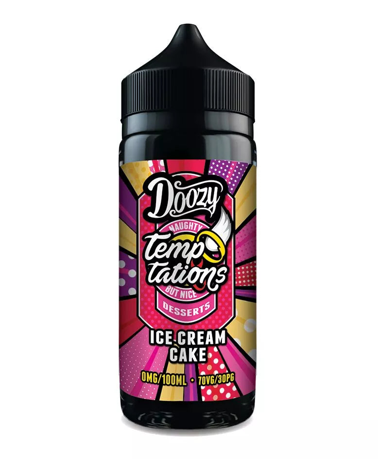 Doozy Temptations - Ice Cream Cake 100ml Shortfill