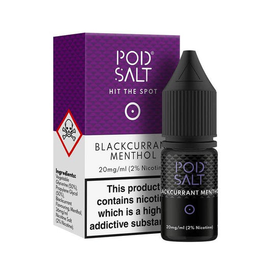 Pod Salt - Blackcurrant Menthol