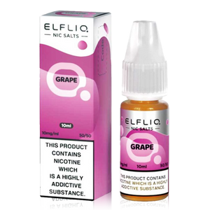 Elfliq By Elfbar -  Grape Nicotine Salts 10ml