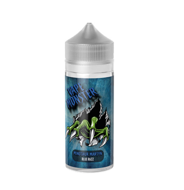 Vape Monster - Minotaur Martyn Blue Razz 100ml