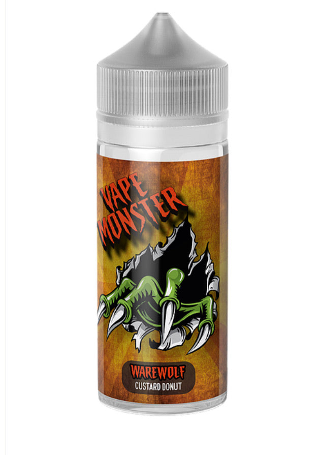 Vape Monster - WareWolf Custard Donut 100ml