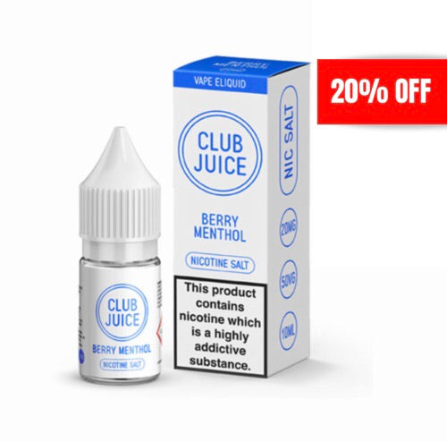 Club Juice - Berry Menthol 10ml Nicotine Salt