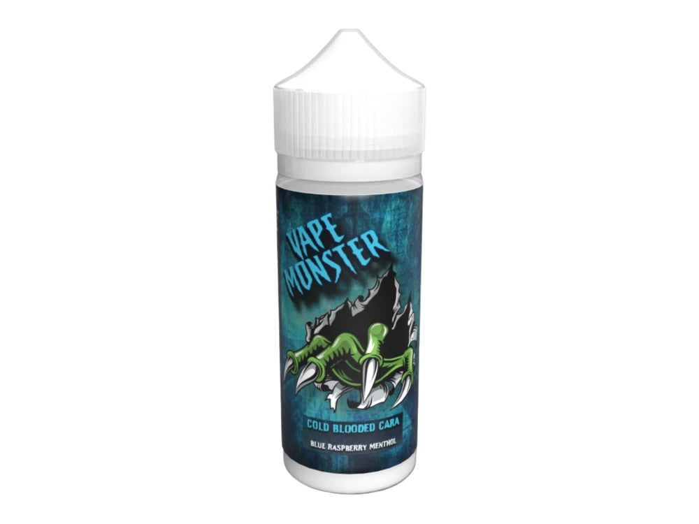 Vape Monster - Cold Blooded Cara Blue Raspberry Menthol 100ml