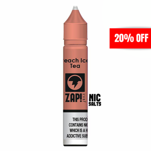 Zap - Peach Ice Tea 10ml Nicotine Salt