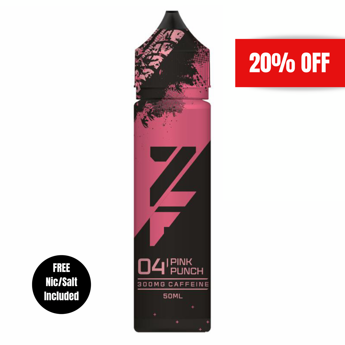 Z Fuel - Pink Punch 300mg Caffeine 50ml