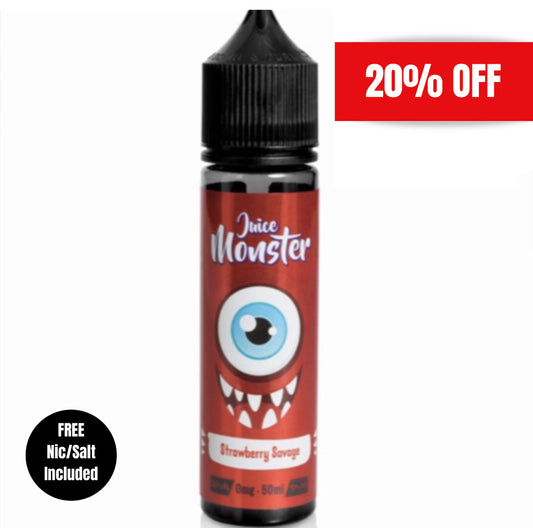 Juice Monster - Strawberry Savage 50ml