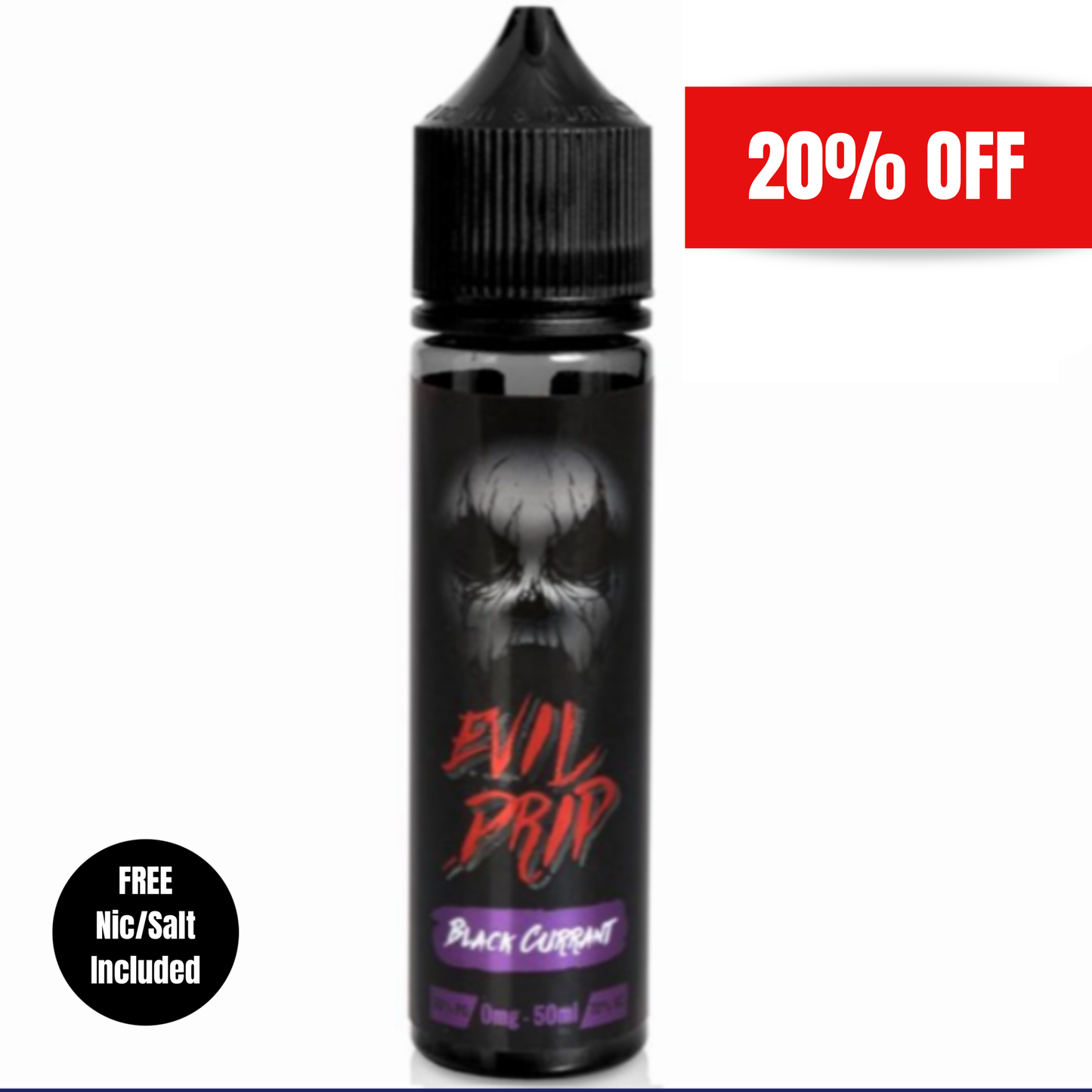 Evil Drip - Black Currant 50ml