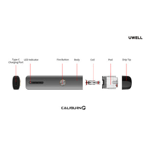 Uwell - Caliburn G Pod Kit 25w