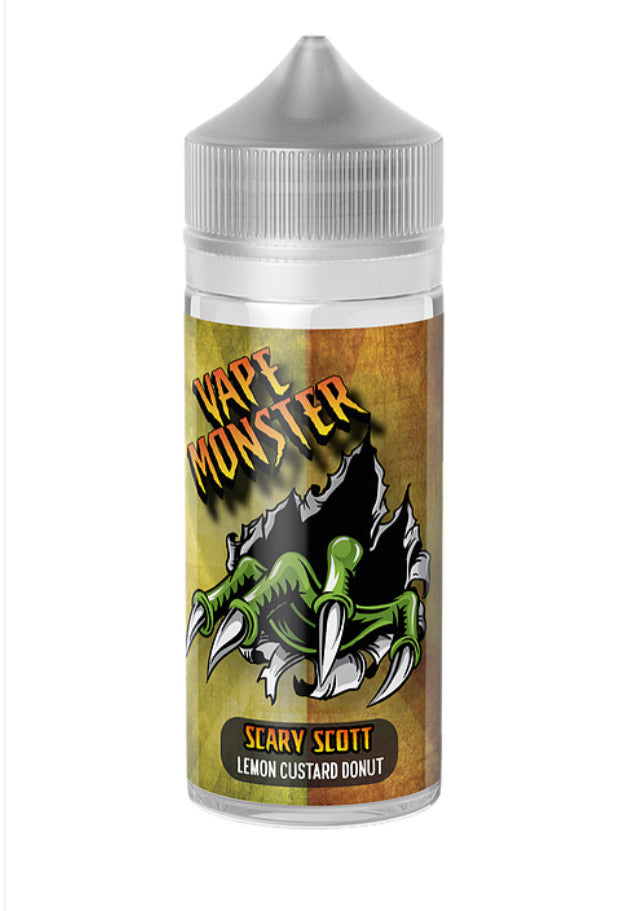 Vape Monster - Scary Scott Lemon Custard Donut 100ml