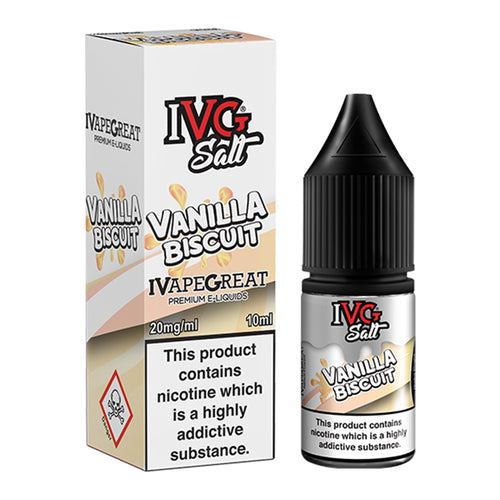 IVG Vanilla Biscuit Nic Salt 10ml