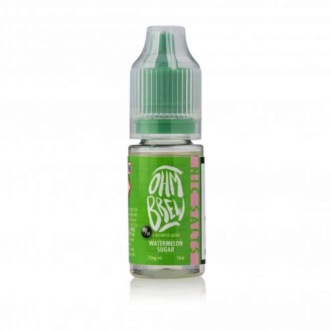 Ohm Brew 50/50 Watermelon Sugar Nic Salt 10ml